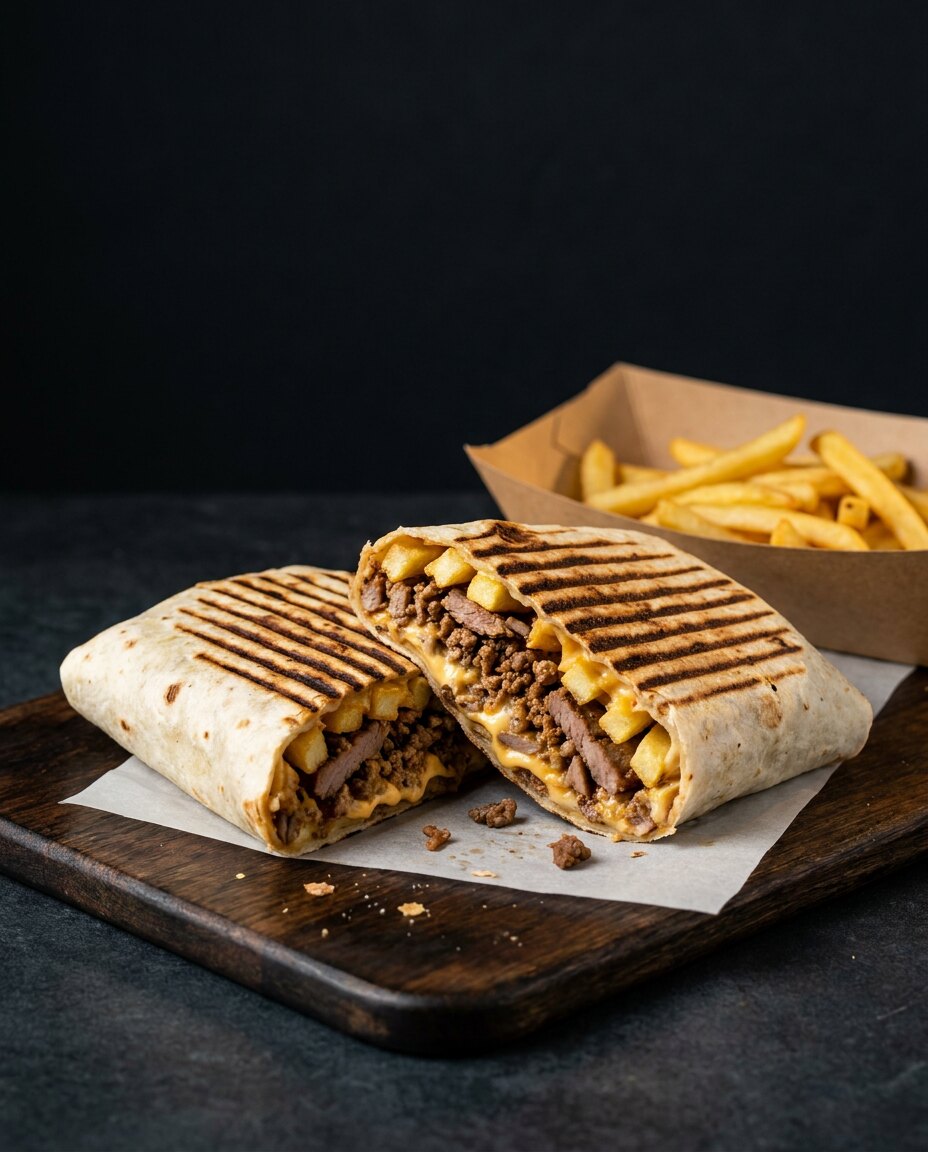 Oferta de taco preparada en cocina